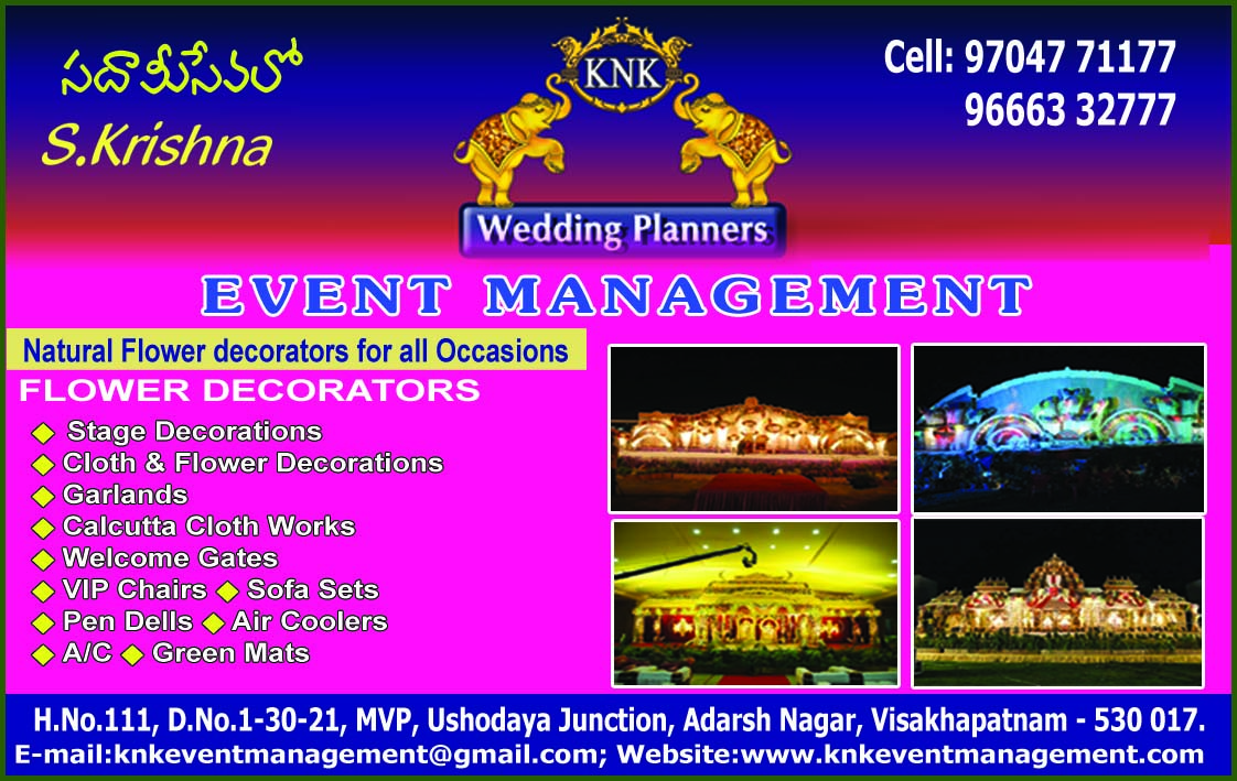 KNK EVENTS & WEDDING PLANNERS