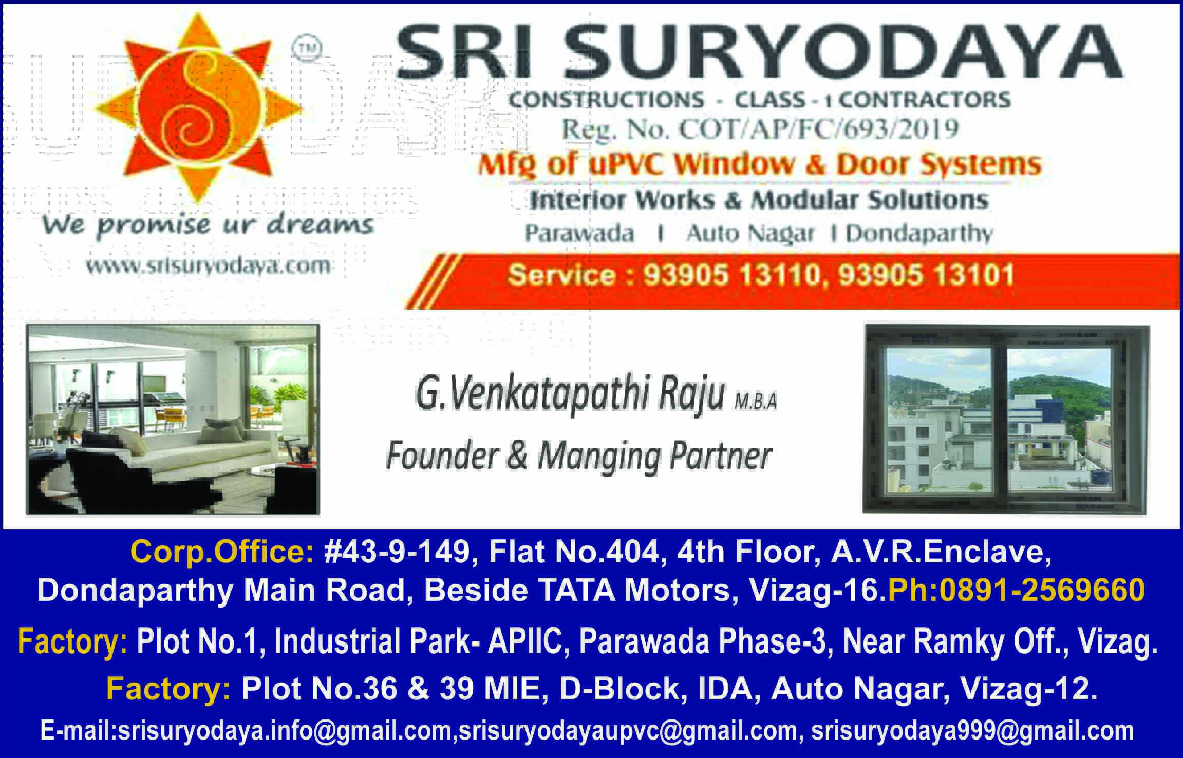 SRI SURYODAYA CONSTRUCTION