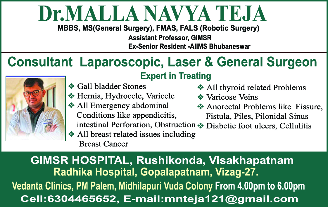 Dr.NAVYA TEJA MALLA