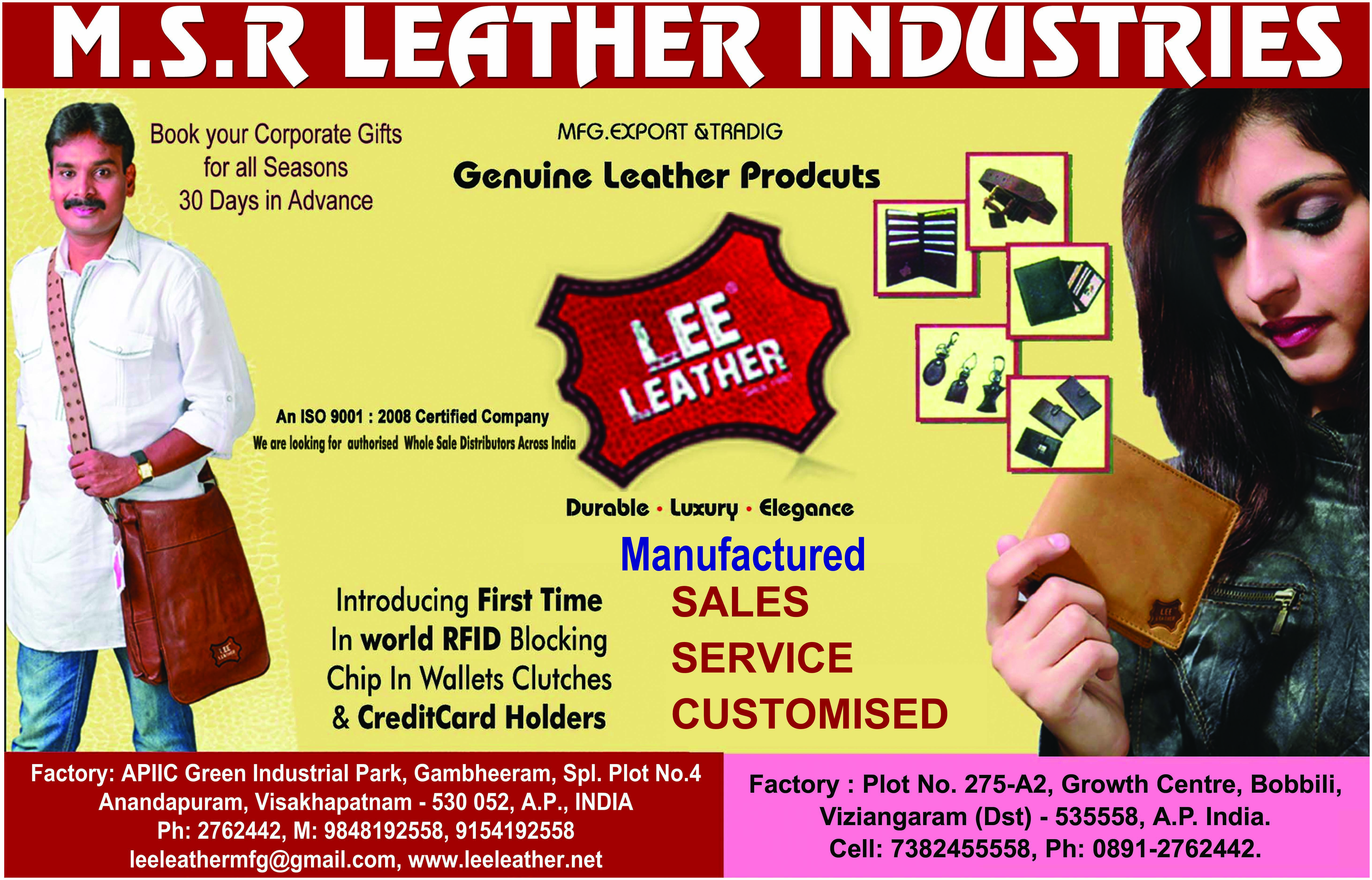 M.S.R.LEE LEATHER INDUSTRIES