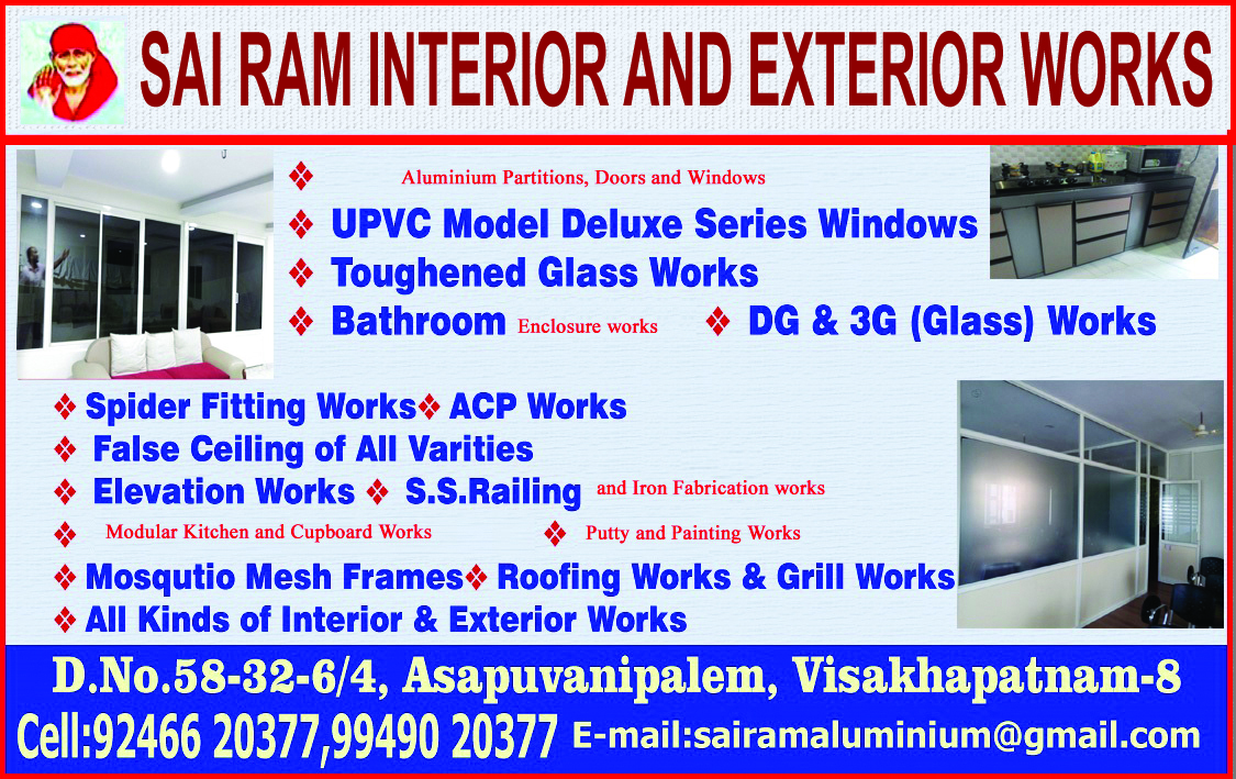 SAI RAM INTERIOR AND EXTERIOR WORKS
