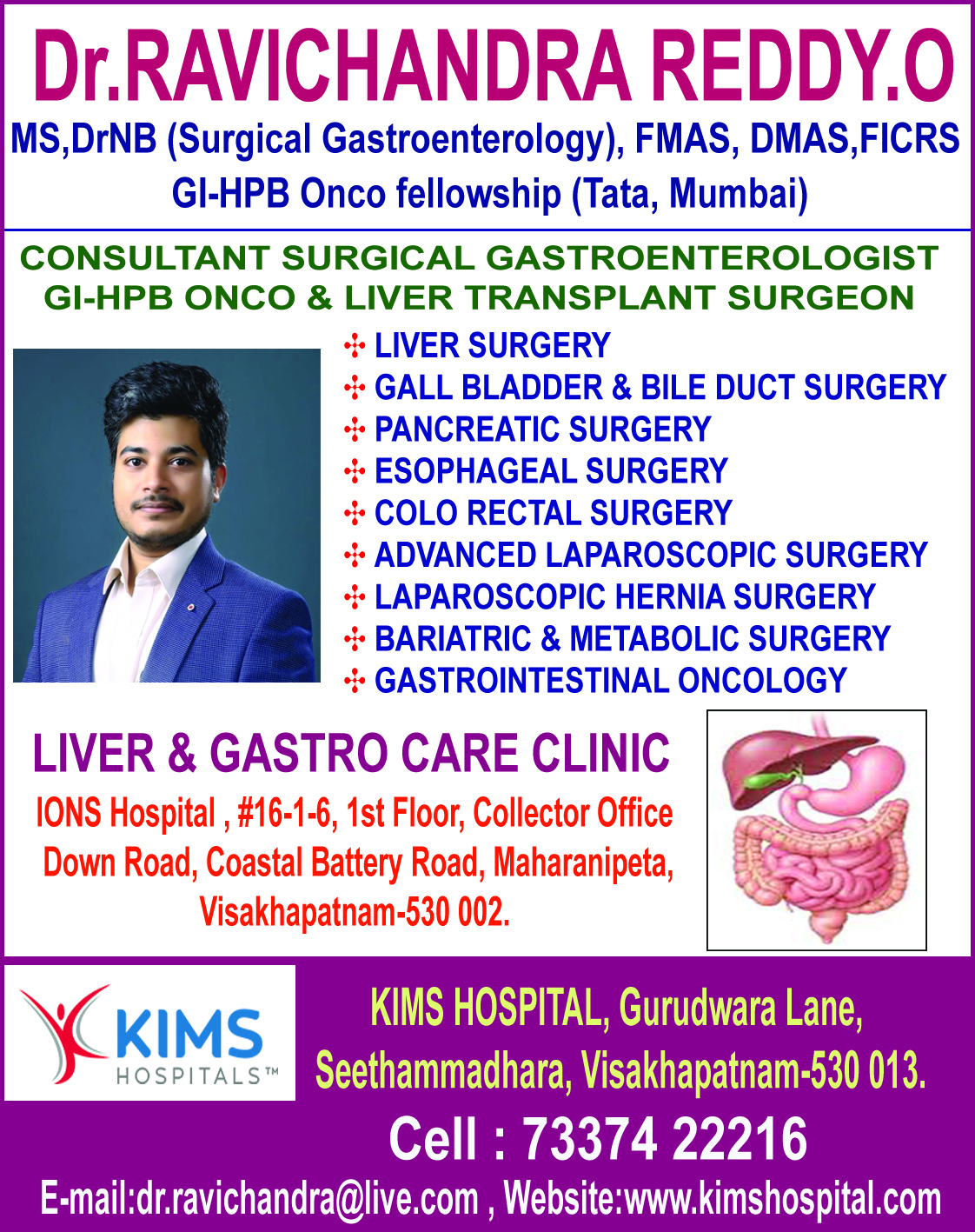 Dr.RAVICHANDRA REDDY.O