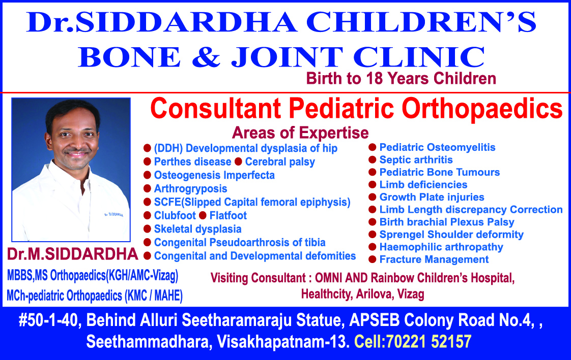 Dr.SIDDARDHA CHIDREN'S BONE & JOINT CLINIC