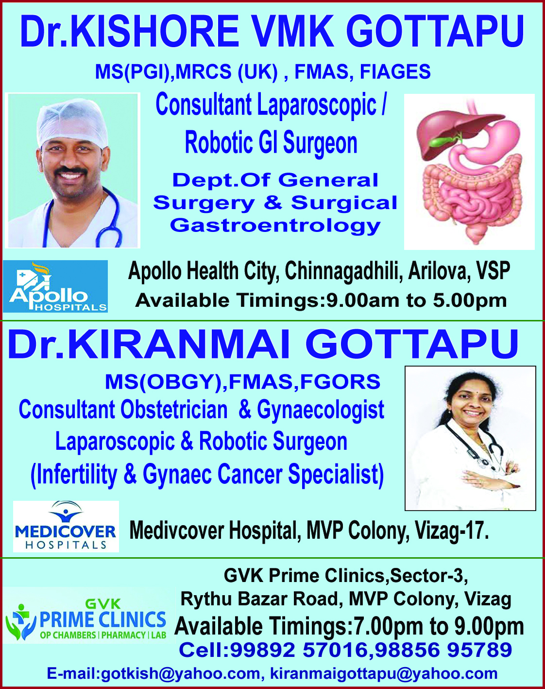 Dr.KISHORE VMK GOTTAPU