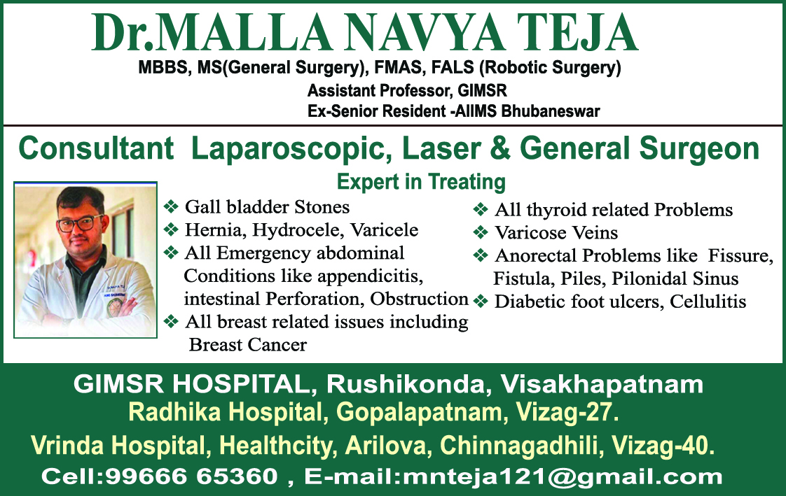 Dr.NAVYA TEJA MALLA