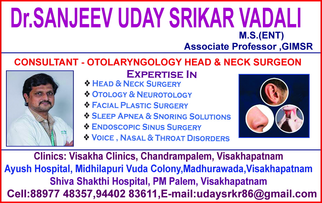 Dr.SANJEEV UDAY SRIKAR VADALI